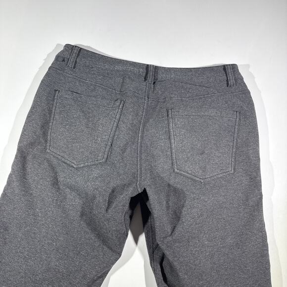 Lululemon ABC Pants Men 33X31 Grey Chino Golf Slim Leg Preppy Office - Picture 3 of 10